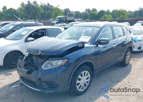 2015 Nissan Rogue S from USA, damaged, VIN KNMAT2MV8FP530164